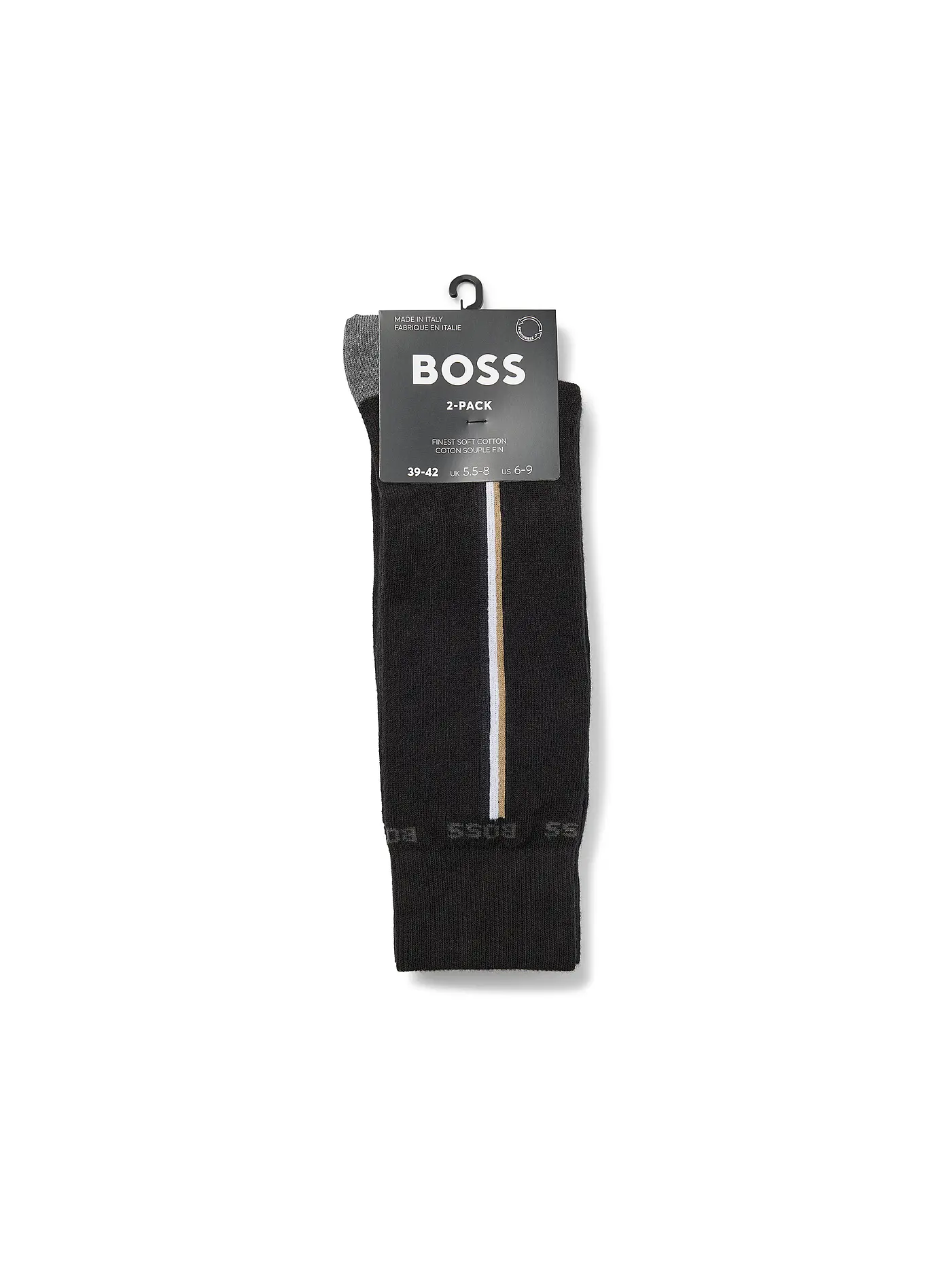 BOSS | Herren Socken ICONIC 2er Pkg  dark blue | schwarz